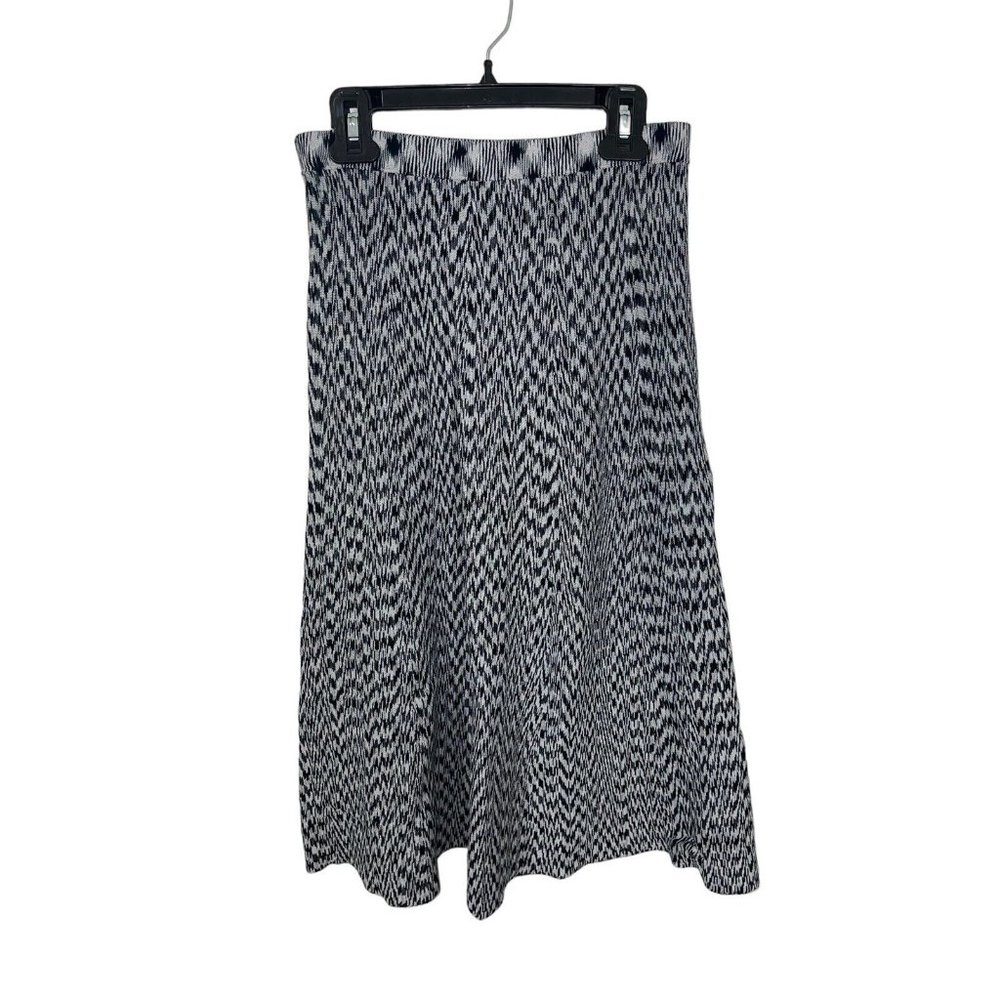 ANN TAYLOR PETITE Small Petite Women's Pull on Midi A-Line Skirt Elastic Waist